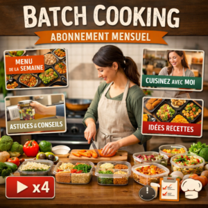 Abonnement 4 vidéos/mois