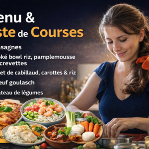 Menu 2 Printemps 2026 + option végétarienne 