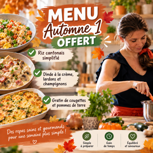 Menu 1 Automne offert